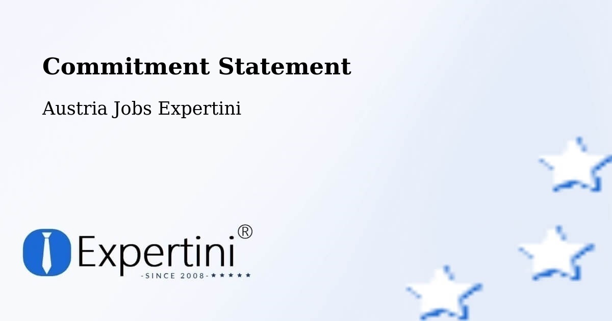 Corporate Commitment – Eggenburg - Austria Jobs Expertini