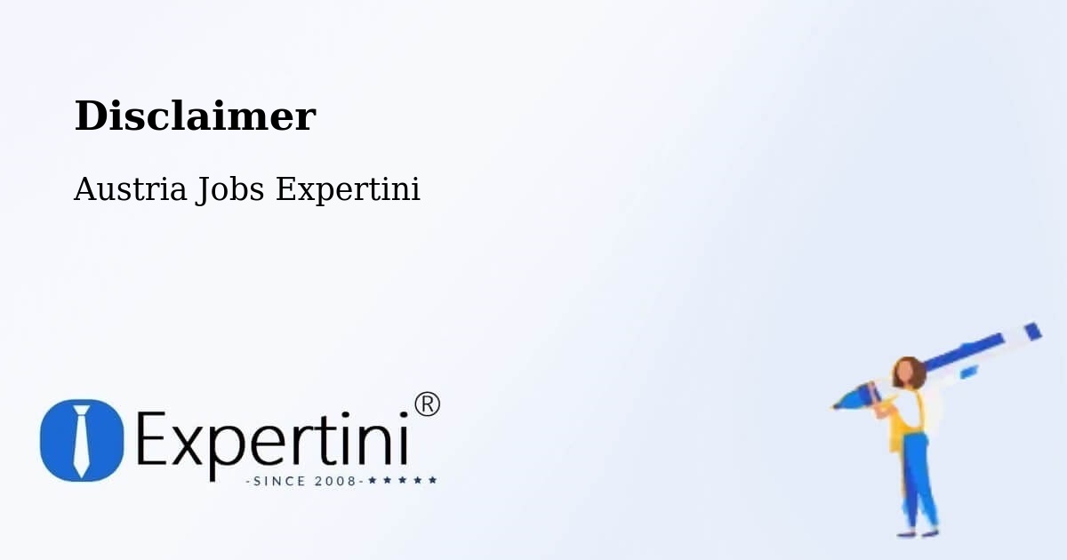 Disclaimer – Eggenburg - Austria Jobs Expertini